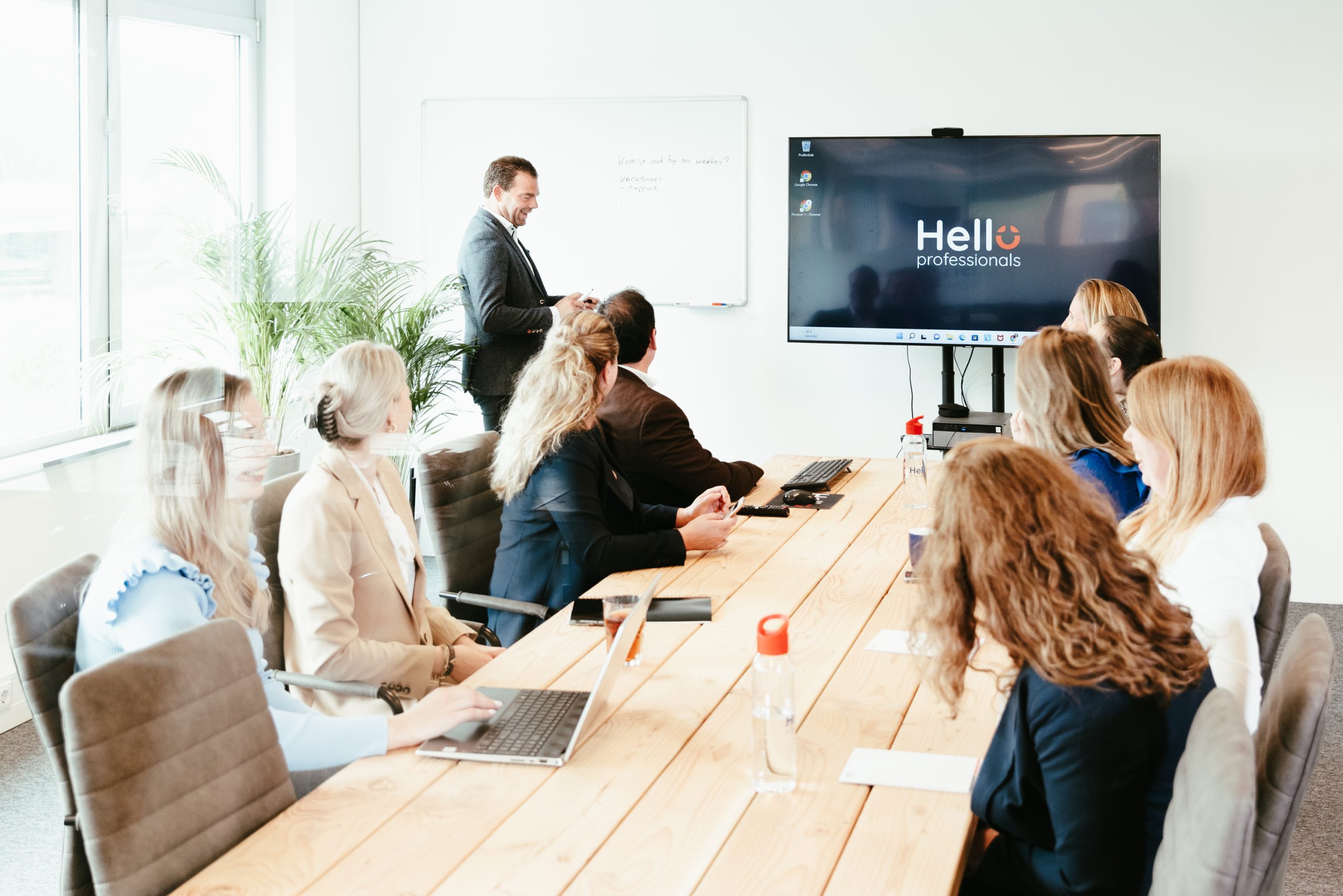 Meeting Hello Professionals met ICT-vacatures